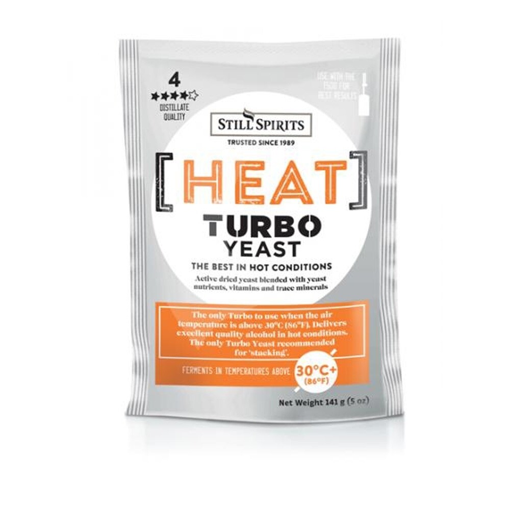 Still Spirits Heat Turbo Yeast, 138g [BEST BEFORE 2025.09]