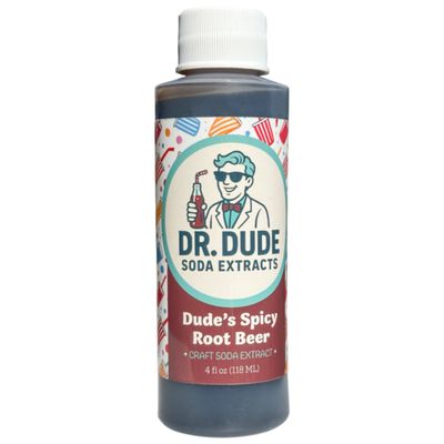 Dr Dude's Spicy Root Beer Extract | 4 oz Dr Dude's Spicy Root Beer Extract | 4 oz