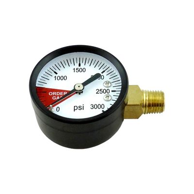 Replacement CO2 Regulator Gauge, 0-3000psi LHT Replacement CO2 Regulator Gauge, 0-3000psi LHT