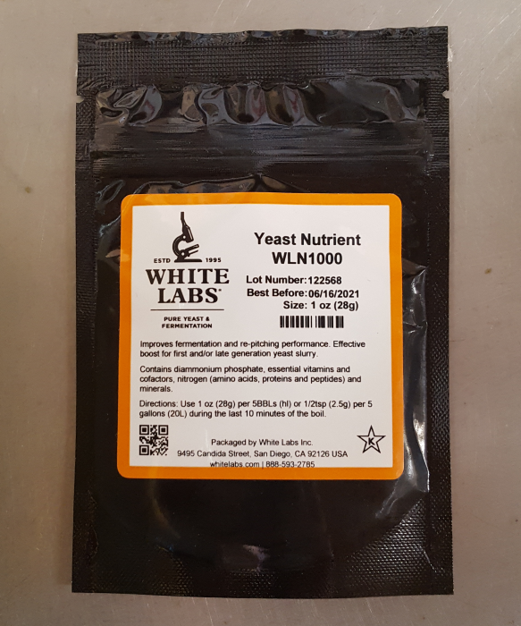 WLN1000 Yeast Nutrient [BEST BEFORE 2026.03.18]