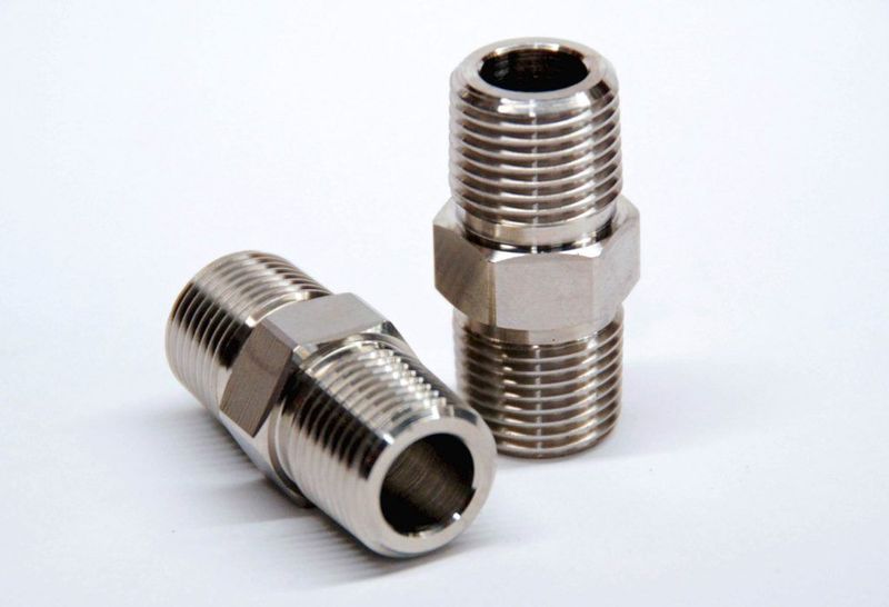 Blichmann Stainless Hex Nipple 1/2 Blichmann Stainless Hex Nipple 1/2" NPT x 1 7/8" - SS