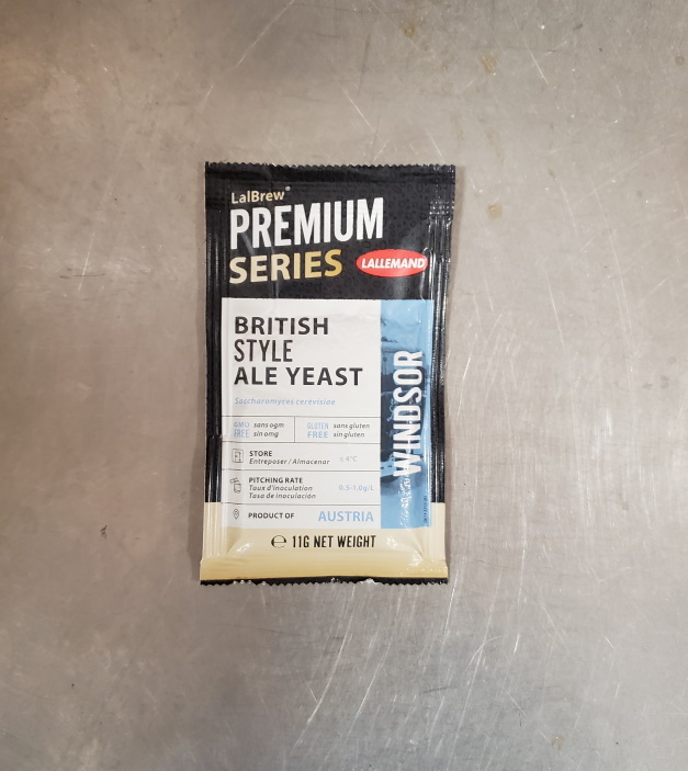 LalBrew Windsor British Style Ale Dry Yeast, 11g [BEST BEFORE 2025.04]
