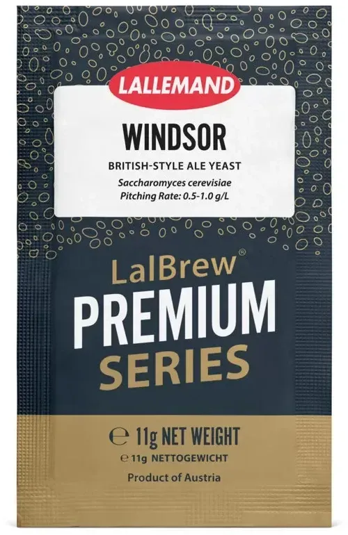 LalBrew Windsor British Style Ale Dry Yeast, 11g [BEST BEFORE 2025.04]