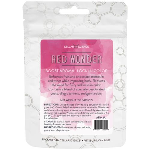 CellarScience Red Wonder | Boost Aroma | Lock In Color, 12g