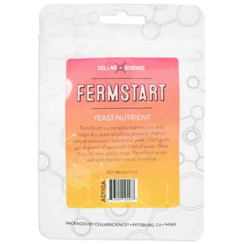 CellarScience FermStart | Yeast Rehydration Nutrient, 2g