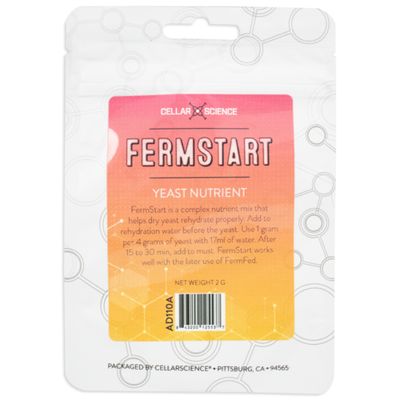 CellarScience FermStart | Yeast Rehydration Nutrient, 2g CellarScience FermStart | Yeast Rehydration Nutrient, 2g