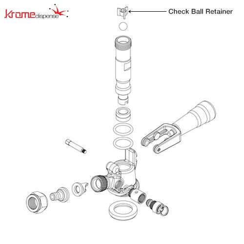 Sanke D Check Ball Retainer