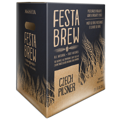 Festa Brew 23L Czech Pilsner Kit ***SEASONAL RELEASE *** Festa Brew 23L Czech Pilsner Kit ***SEASONAL RELEASE ***