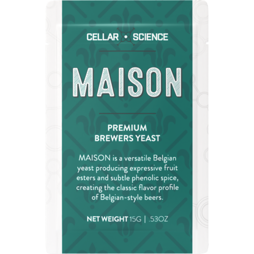 CellarScience MAISON Dry Yeast | Specialty Ale | Premium Beer Yeast, 15g