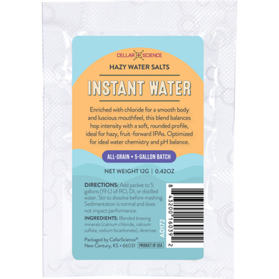 CellarScience Instant Water | Hazy Water Salts CellarScience Instant Water | Hazy Water Salts