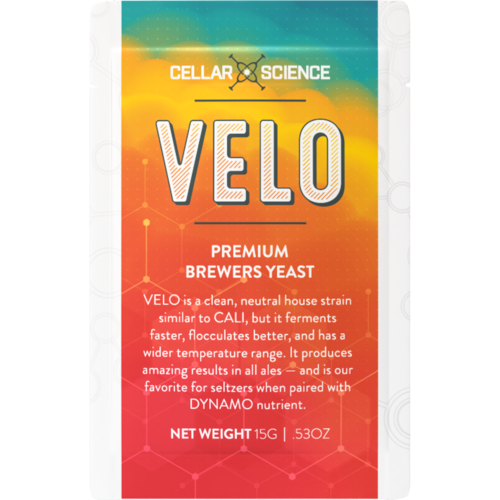 CellarScience VELO Dry Yeast | Specialty Ale | Premium Beer Yeast, 15g