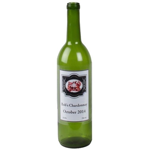 FastLabel 22oz Beer and 750ml Wine Bottle Label Sleeves - 50 sleeves