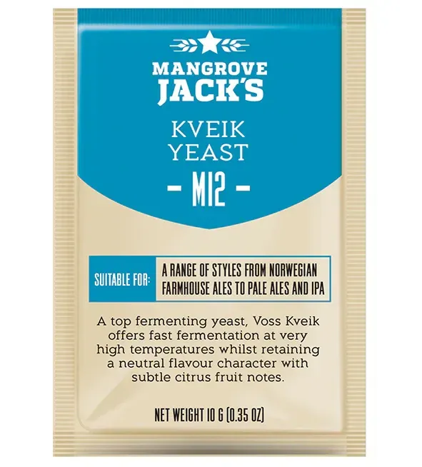 Mangrove Jack M12 Kveik Dry Yeast, 10g