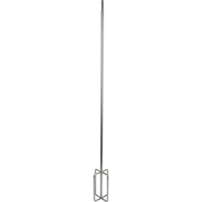 Premium Stainless Steel Drill Powered Mash Stirrer & Mixer | 1/4" Hex Drive