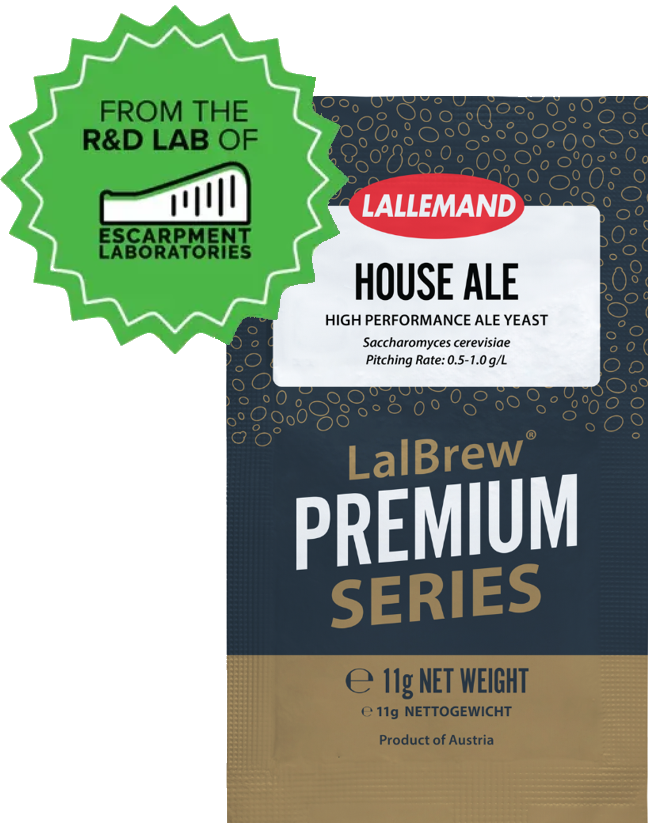 LalBrew House Ale Dry Yeast, 11g [BEST BEFORE 2026.09]
