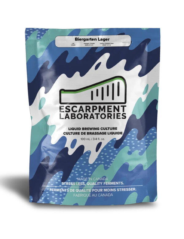 Escarpment Labs - Biergarten Lager [BEST BEFORE 2026.09.14]