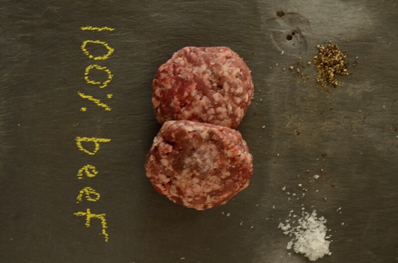 Premium burgers x 4