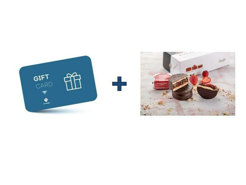 Gift Card Los Gallegos + 1/2 docena de alfajores Guolis