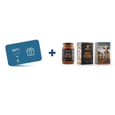 Gift Card Los Gallegos + Dulce de leche 450 gs.