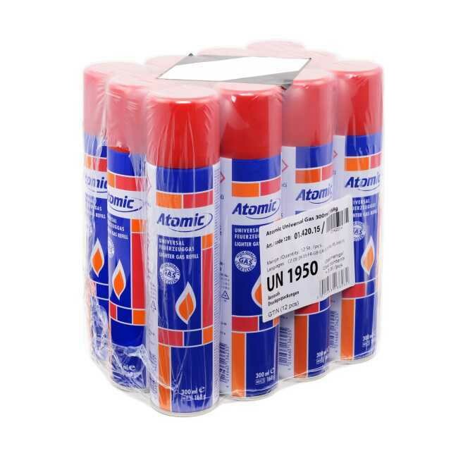 ATOMIC Gas Lighter Refill 300ml x1pz