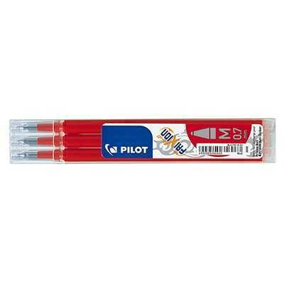 Ricarica Refill PILOT FRIXION Ball Rosso 0.7mm M 3pz