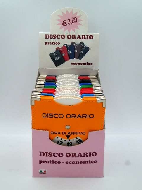 DISCO ORARIO - ECOSKY CUCITO COLOR scx25pz