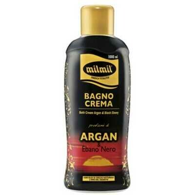 MIL MIL Bagnocrema ARGAN e EBANO NERO 1000ml