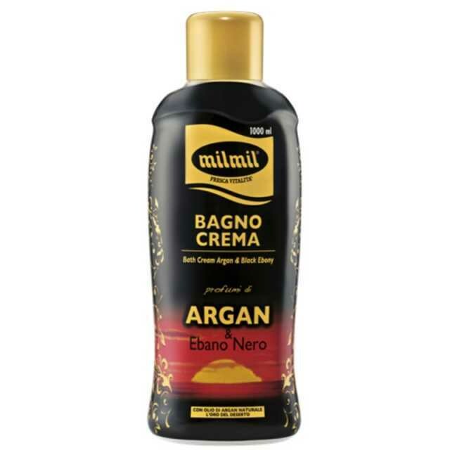 MIL MIL Bagnocrema ARGAN e EBANO NERO 1000ml
