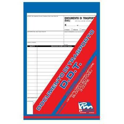 PMOD Blocco DDT 50ff 3 Copie 23x15cm x1pz