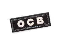 OCB Cartina Corta Singola PREMIUM Nera scx50pz