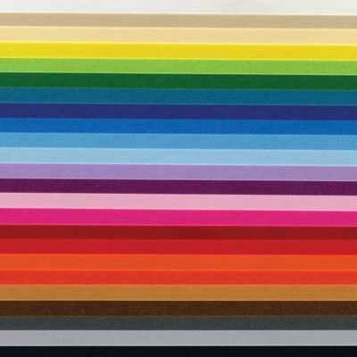 Cartoncino BRISTOL 50x70cm Colori Assortiti 1 Foglio