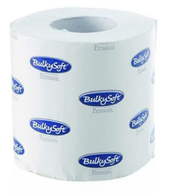 BULKYSOFT Carta Igienica 2 Veli 190 Strappi 4 Rotoli