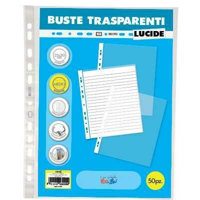 Buste OFFICE LINE Foratura Universale LISCIA 22x30cm 10gr scx50pz