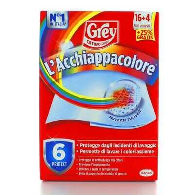 GREY L&#39;ACCHIAPPACOLORE 16+4 Fogli