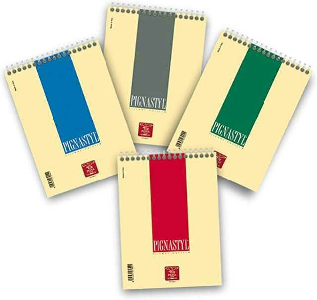 PIGNA Block Notes Spiralato A5 5M 60ff scx10pz
