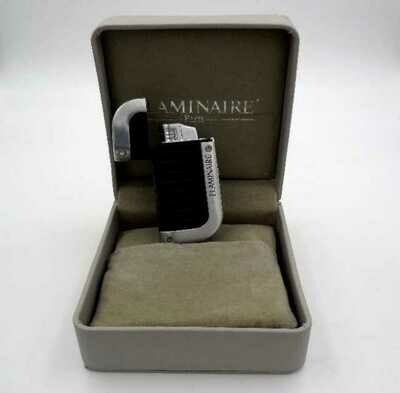 Accendino Elettronico FLAMINAIRE HENRY Black Rubber 06 con Custodia