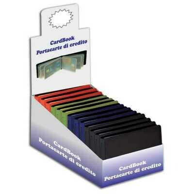 ALPLAST Portacarte a Libretto CARDBOOK 12 Scomparti scx24pz