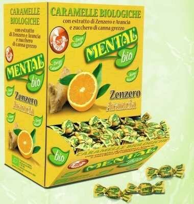Caramella FASSI MENTAL Marsupio BIO Zenzero Arancia 0.75kg