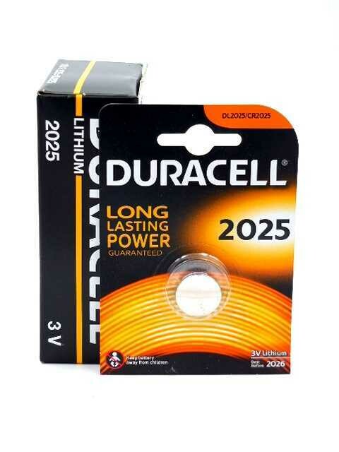DURACELL Pile 2025 3V Blister 2pz x1pz