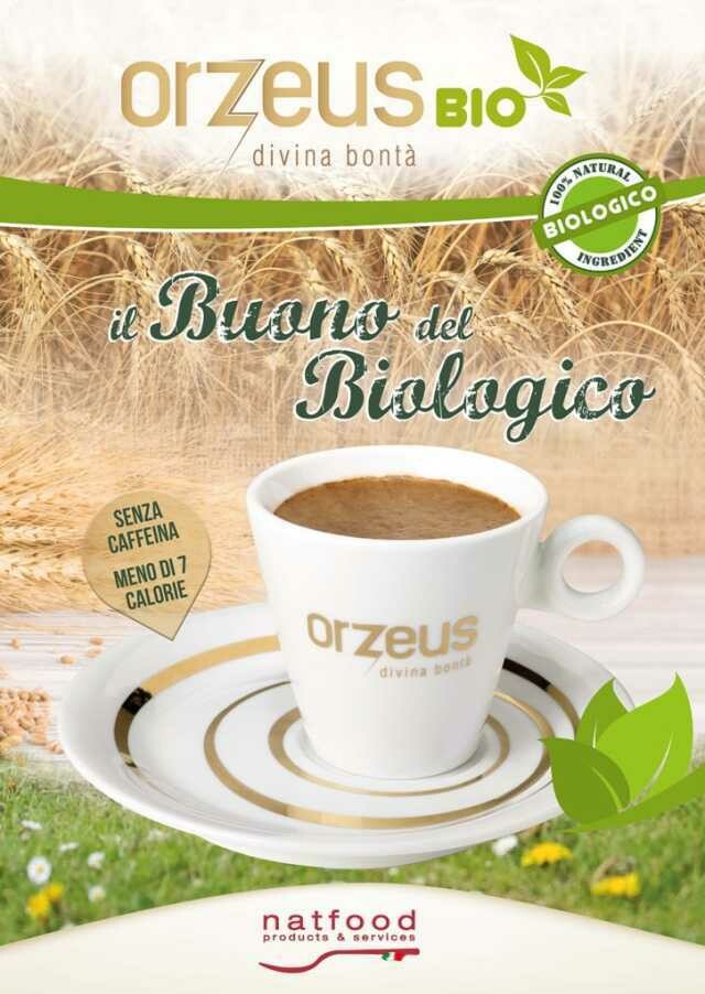 NATFOOD ORZEUS Orzo Espresso bst 200gr + CHIP
