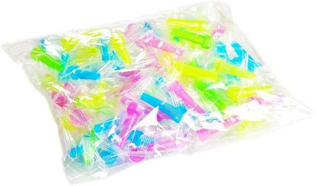 ATOMIC Bocchini per Narghile&#39; DRIP TIP SILICONE Colori Assortiti scx100pz