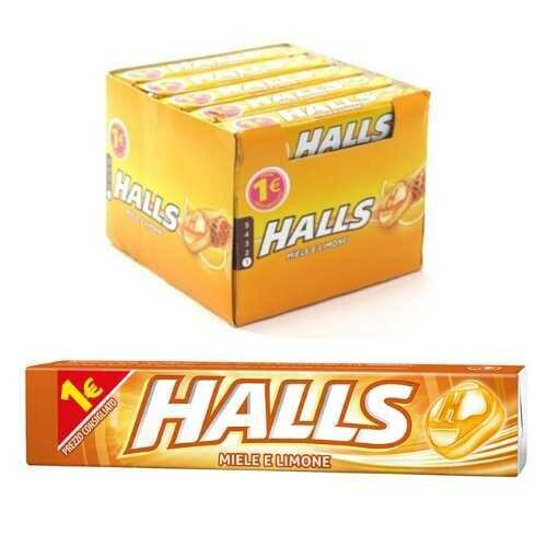 HALLS Stick Miele e Limone SZ 32gr scx20pz