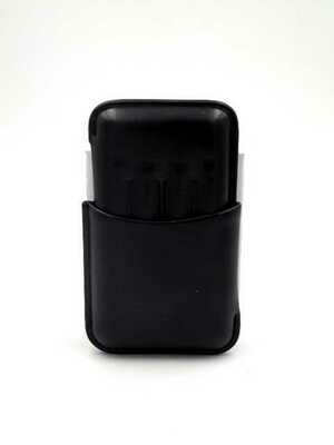 SHIELD Portasigarette in Pelle NERO 4 Posti x1pz