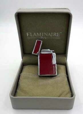 Accendino Pietrina FLAMINAIRE CYRILL Burgundy 12 con Custodia