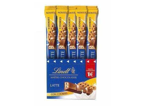 LINDT SNACK Latte Cookies Stick 38gr scx24pz