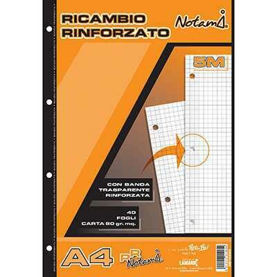 Ricambi Rinf. NOTAMI 5M A4 80gr 40ff