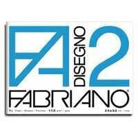 FABRIANO Album Disegno F2 LISCIO 24x33 10ff 110gr