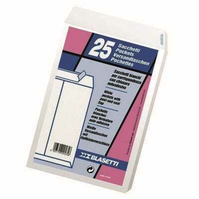 Buste Bianche a Sacco STRIP 19x26cm 80gr scx25pz