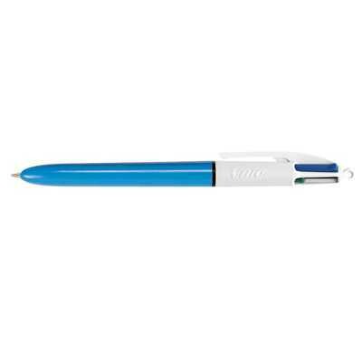 Penna Sfera BIC 4 Colori Scatto Medium 12Unt