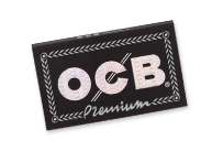 OCB Cartina Corta Doppia PREMIUM Nera scx25pz